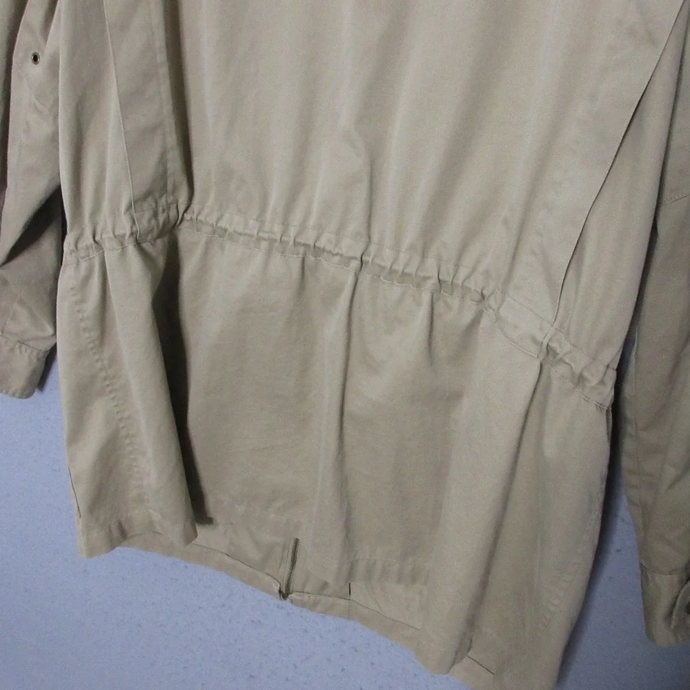 Vintage Ralph Lauren Jacket Mens 2X Khaki Safari Outfitters Field Utility READ